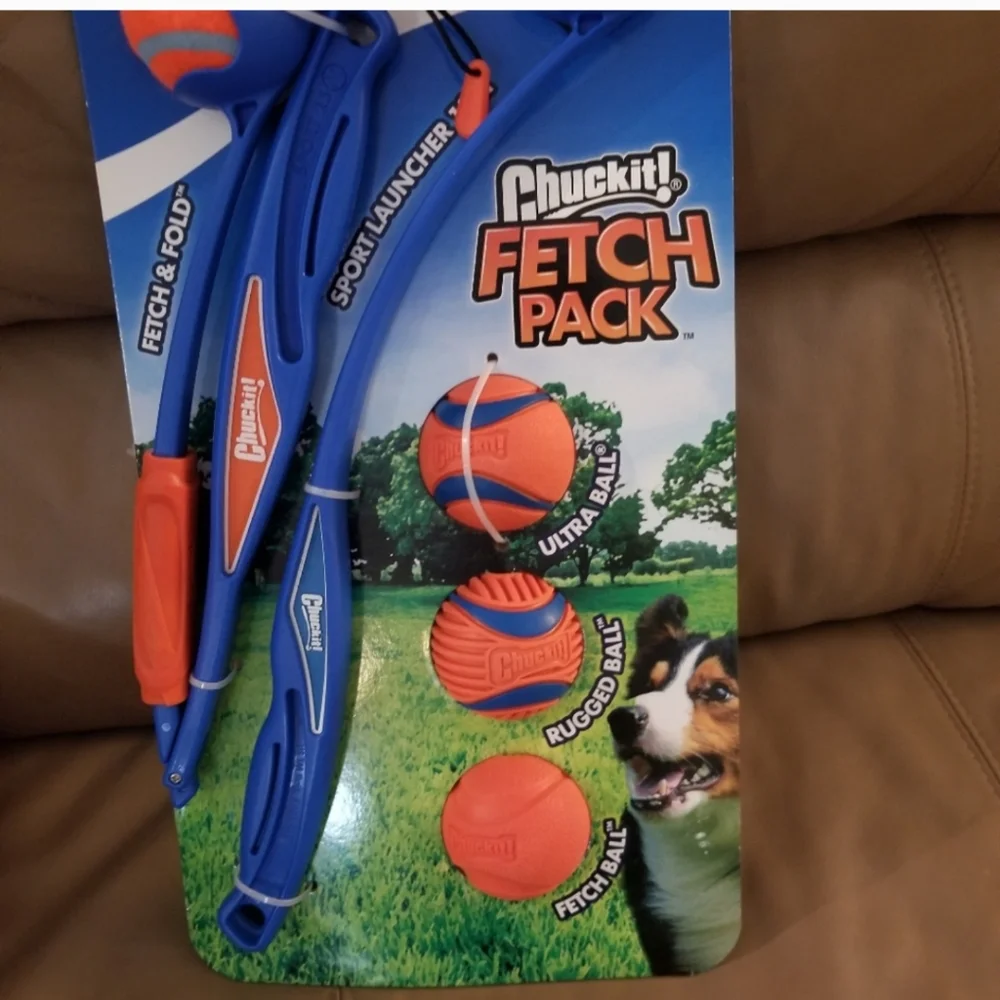 Chuckit! Launcher Dog Fetch Pack ~ 7-piece Set ~